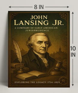 John Lansing Jr. A Luminary of Early American Jurisprudence Poster PosterGoat