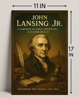 John Lansing Jr. A Luminary of Early American Jurisprudence Poster PosterGoat