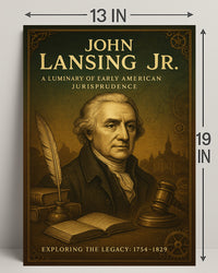 John Lansing Jr. A Luminary of Early American Jurisprudence Poster PosterGoat