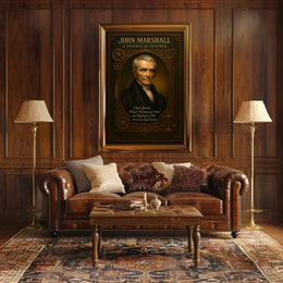 John Marshall A Legacy of Justice Poster PosterGoat