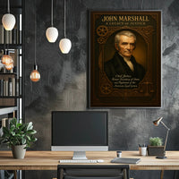 John Marshall A Legacy of Justice Poster PosterGoat