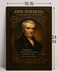 John Marshall A Legacy of Justice Poster PosterGoat