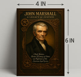 John Marshall A Legacy of Justice Poster PosterGoat