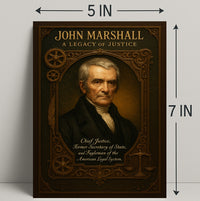 John Marshall A Legacy of Justice Poster PosterGoat