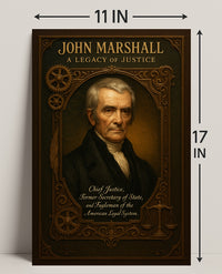 John Marshall A Legacy of Justice Poster PosterGoat