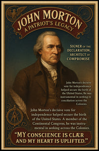 John Morton A Patriots Legacy Poster PosterGoat