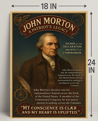 John Morton A Patriots Legacy Poster PosterGoat