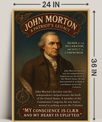 John Morton A Patriots Legacy Poster PosterGoat