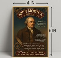 John Morton A Patriots Legacy Poster PosterGoat