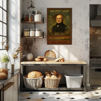 John Quincy Adams 6th President Poster PosterGoat
