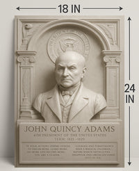 John Quincy Adams 6th President Poster PosterGoat