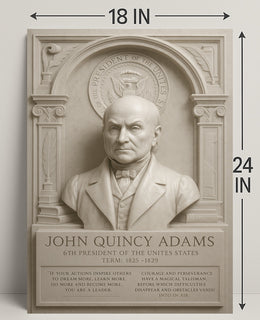 John Quincy Adams 6th President Poster PosterGoat