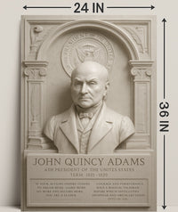 John Quincy Adams 6th President Poster PosterGoat