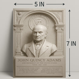 John Quincy Adams 6th President Poster PosterGoat