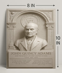 John Quincy Adams 6th President Poster PosterGoat