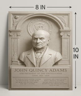 John Quincy Adams 6th President Poster PosterGoat