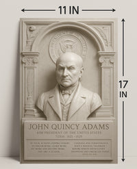 John Quincy Adams 6th President Poster PosterGoat