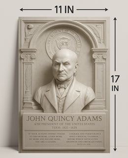 John Quincy Adams 6th President Poster PosterGoat