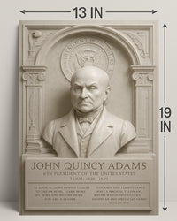 John Quincy Adams 6th President Poster PosterGoat