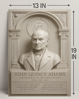 John Quincy Adams 6th President Poster PosterGoat