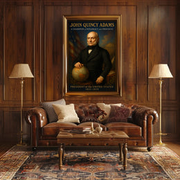 John Quincy Adams 6th President Poster PosterGoat
