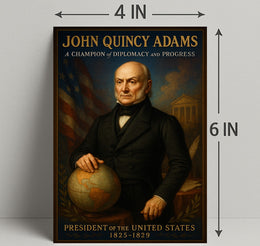 John Quincy Adams 6th President Poster PosterGoat