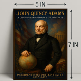 John Quincy Adams 6th President Poster PosterGoat