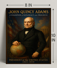 John Quincy Adams 6th President Poster PosterGoat