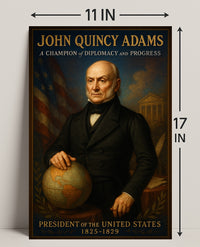 John Quincy Adams 6th President Poster PosterGoat