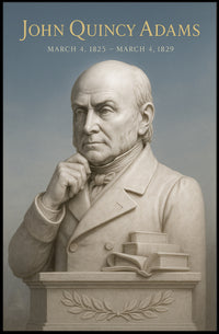 John Quincy Adams Poster PosterGoat