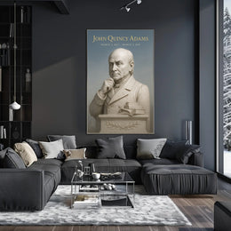John Quincy Adams Poster PosterGoat