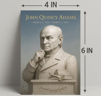 John Quincy Adams Poster PosterGoat
