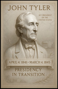 John Tyler 10th President Poster PosterGoat