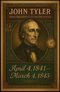John Tyler 10th President Poster PosterGoat