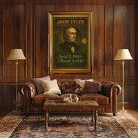 John Tyler 10th President Poster PosterGoat