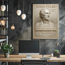 John Tyler 10th President Poster PosterGoat