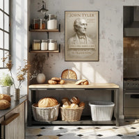 John Tyler 10th President Poster PosterGoat