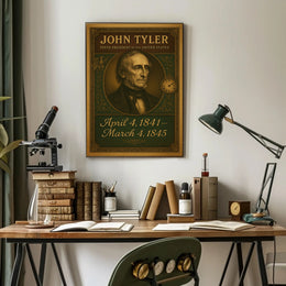 John Tyler 10th President Poster PosterGoat