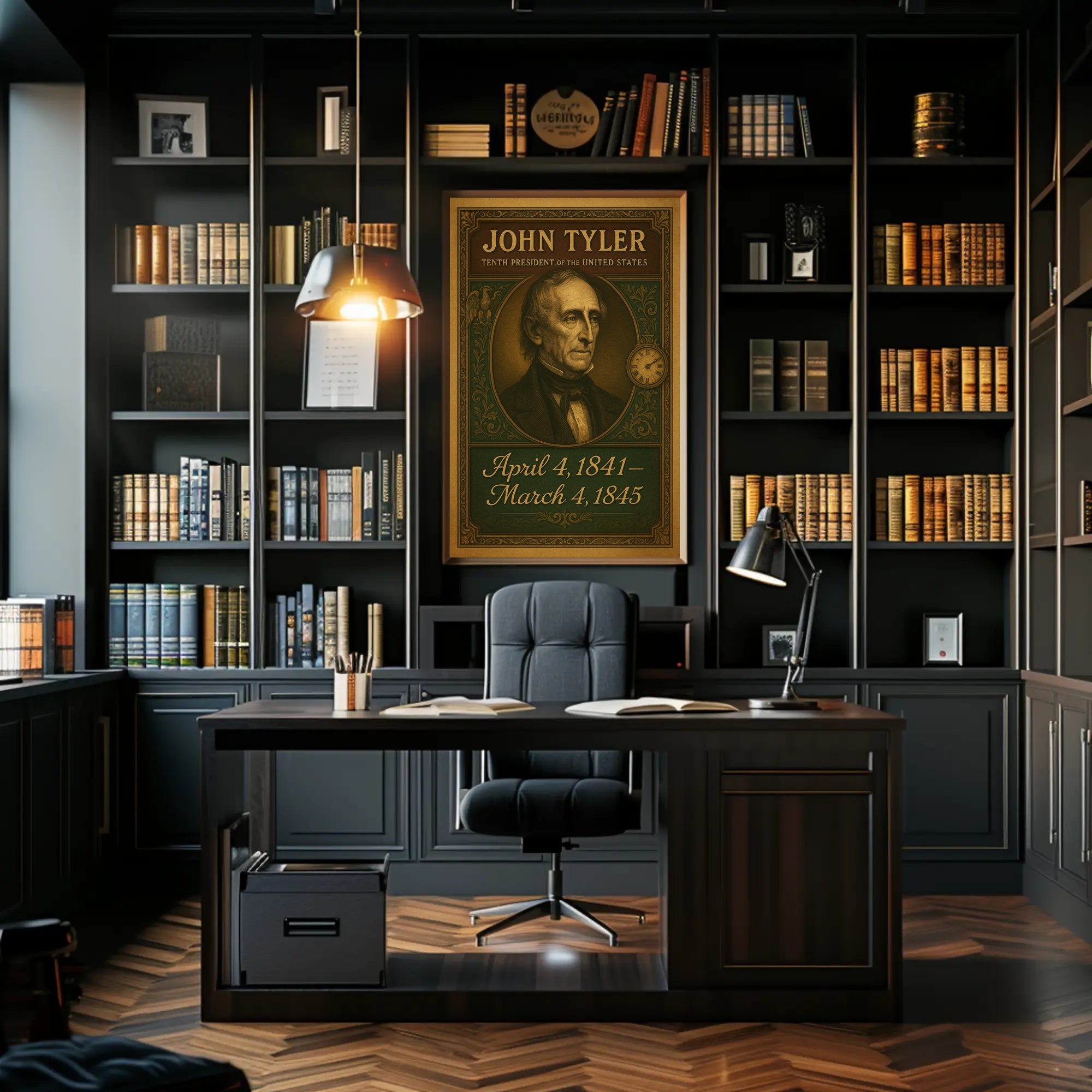 John Tyler 10th President Poster PosterGoat