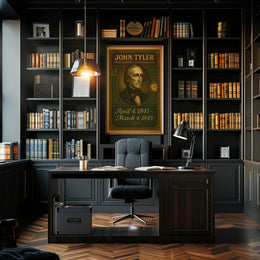 John Tyler 10th President Poster PosterGoat