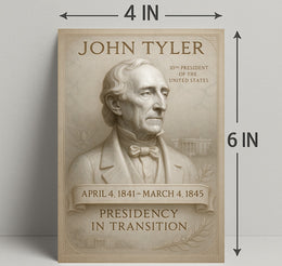 John Tyler 10th President Poster PosterGoat