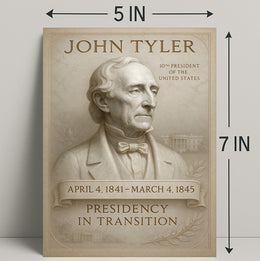 John Tyler 10th President Poster PosterGoat