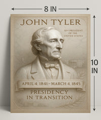 John Tyler 10th President Poster PosterGoat