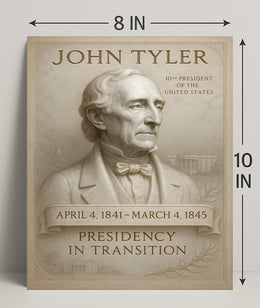 John Tyler 10th President Poster PosterGoat