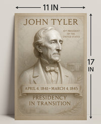 John Tyler 10th President Poster PosterGoat