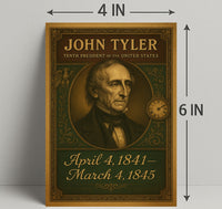 John Tyler 10th President Poster PosterGoat