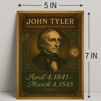 John Tyler 10th President Poster PosterGoat
