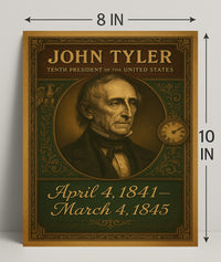 John Tyler 10th President Poster PosterGoat
