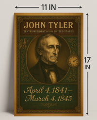 John Tyler 10th President Poster PosterGoat