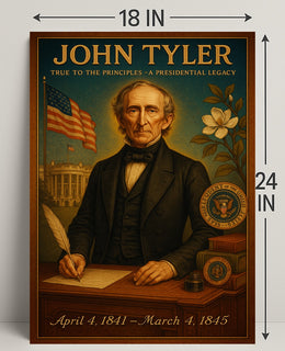 John Tyler A Presidential Legacy Poster PosterGoat